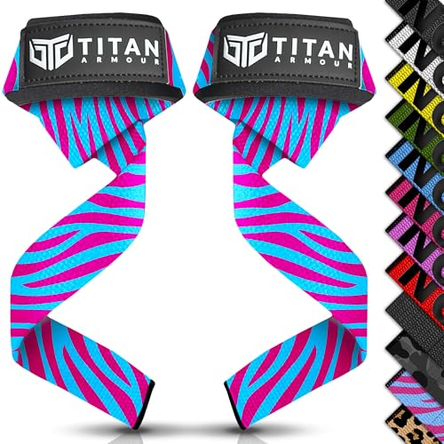 Correas de levantamiento antideslizantes Titan Armour con gel inyectado para gimnasio
