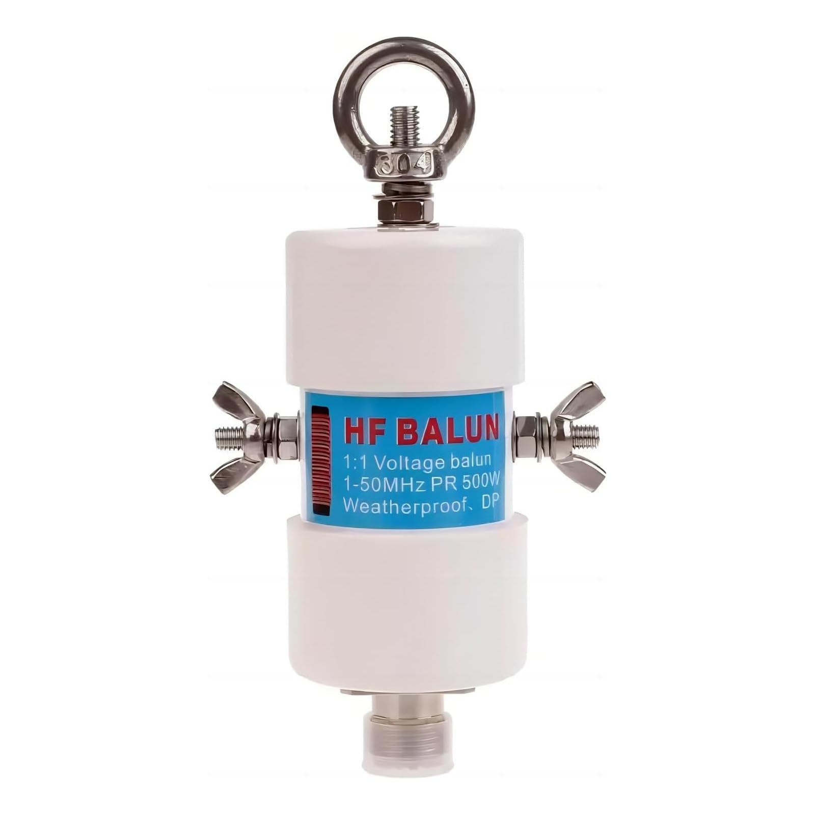 AURSINC Antenna Balun Radio A Onde Corte 1:1 Balun Voltage 1-50 MHz 500 Watt con connettore UHF (SO-239) Impermeabile Fai da Te