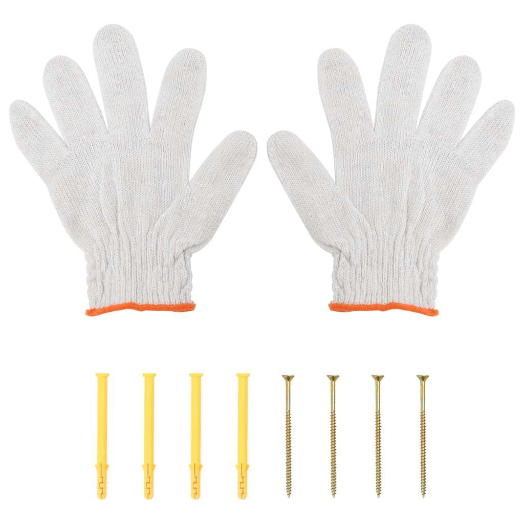 vidaXL Estante de Pared Acero Inoxidable Plateado 100x45x31 cm, Estante Flotante, Estante Flotante de Pared, Estante de Cuarto de Servicio
