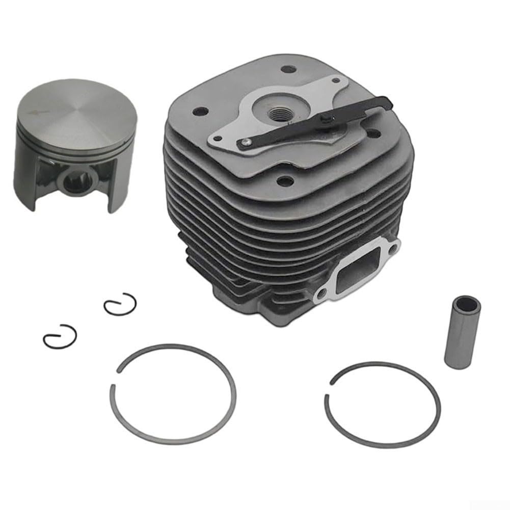 Zestaw cylindrów 62 mm do wymiany silnika piły łańcuchowej MS090 ze zoptymalizowaną geometrią otworu wspomagającą efektywne przetwarzanie mieszanki paliwowej powietrza