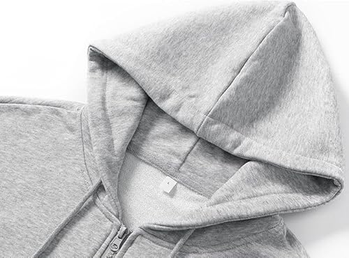 aspersio(アスペルシオ) ストリート系 スウエットパーカー 長袖 シルエット フルジップアップ フーディー メンズ の商品画像 6