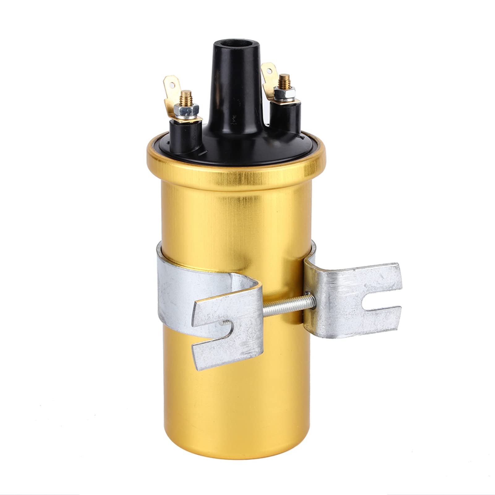 12V Auto Sport Zündspule Hochleistungs-Zündspule Ohne Vorschaltgerät für Oldtimer - Lucas DLB105-Ersatz