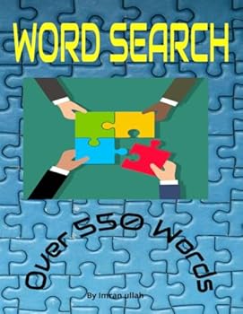 Paperback Word Search Puzzle-Over 550 Words-For All Ages Book