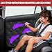 Surfcabin Dog Car Door Protector – 20% Larger Design for Sedans, Family Cars and Small SUVS, 2 Packs Thickened Waterproof Door Panel Covers, Protects Doors from Dog Scratching