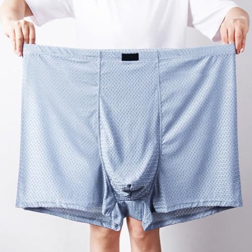 Men's Briefs Soft Breathable Bulge Pouch Underwear Solid Stretch Mesh Underwears Plus Size XL-8XL2