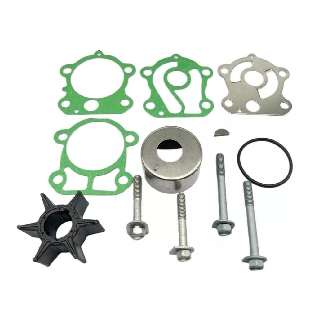 Wasserpumpenlaufrad-Reparatursatz passend for ymh 2-Takt 60 70 75 80 85 90 PS Außenbordmotor 692-W0078-02 692-W0078-02-00 18-3370