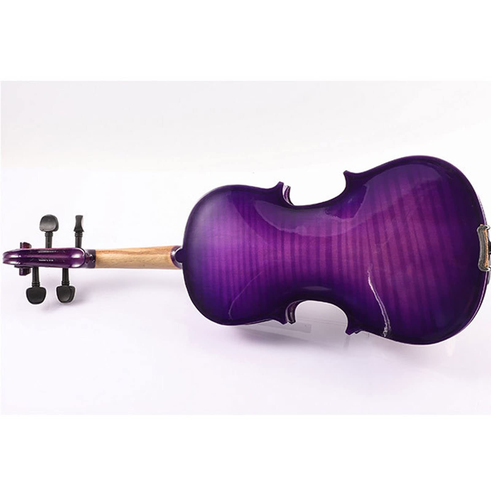 Violín Acústico, Conjunto De Violín, For Principiantes con Carcasa Dura, reposabrazos, colofonia y Cuerdas de Puente adicionales(1/2)