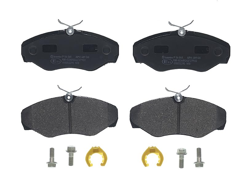 Pastiglie Freno Brembo P 56 061 - Anteriore, Per Auto, Omologate ECE R90