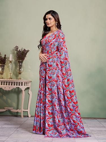 Image of Garden Vareli Art Silk Abstract Printed Saree
