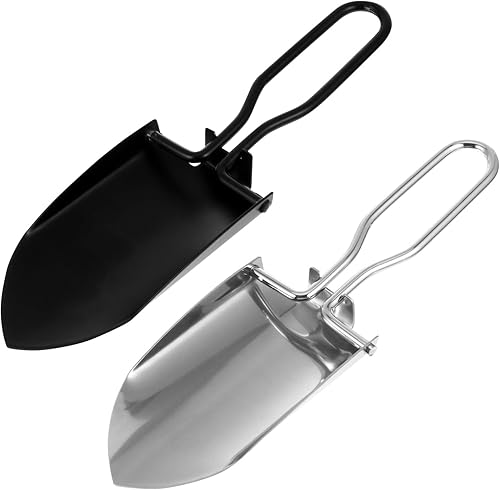 GANAZONO Palas de jardín al aire libre Set 2pcs Palas Paleta para plantar excavación deshierbe