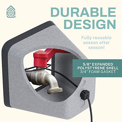 Home Intuition Outdoor Foam Faucet Cover, 2 Pack #TOP4