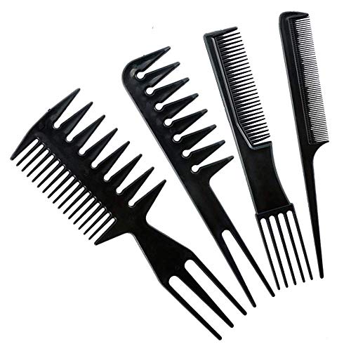 Image of MAYU 10 PCS Hair Stylists Professional Styling Comb，6 Pcs Styling Hair Clips for All Hair Types &