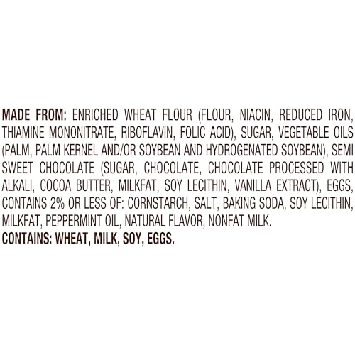 Image of Pepperidge Farm Milano Mint Chocolate Cookies, 7 OZ Bag (15 Cookies)