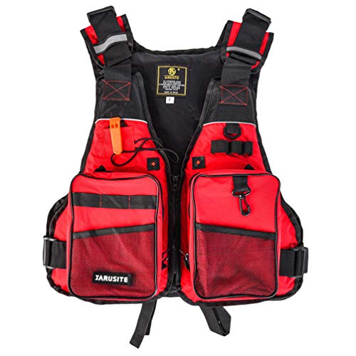 Colete de pesca com mosca BESPORTBLE, colete salva-vidas, multifuncional e respirável para natação,