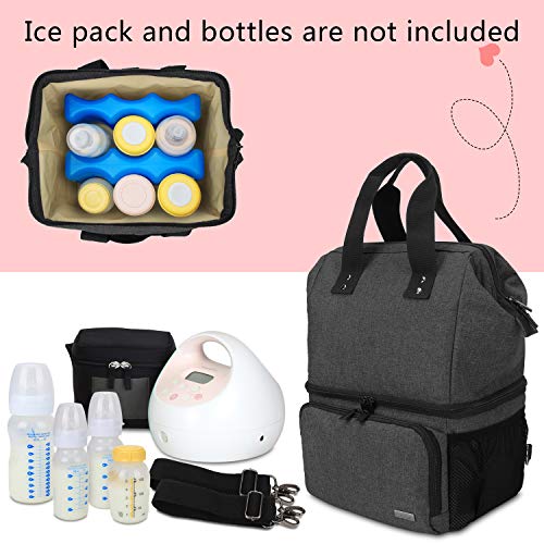Luxja LX109-03 Breast Pump Bag With 2 Compartments thumb #3