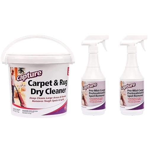 Capture 4 lb Dry Cleaner and Pre-Mist Pretreat Bundle