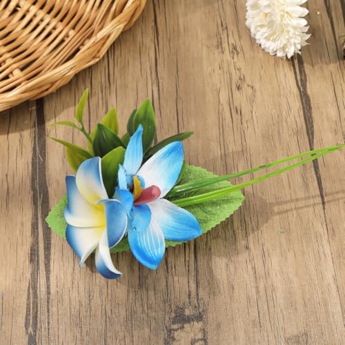 Set 3 Pinzas de Flores Hawaianas para Mujer miniatura 6