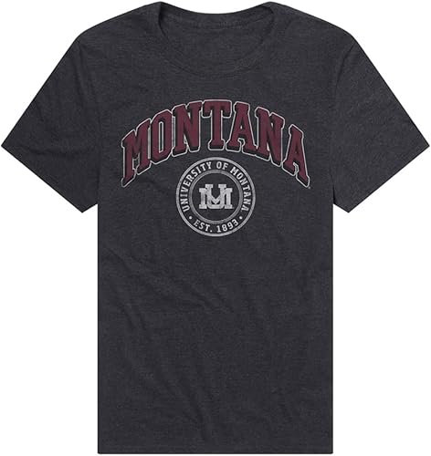 Miniatura 21 de Campus Lab Official NCAA Classic Seal Collegiate Classic Ring-Spun T-Shirt Unisex for Men & Women Collection
