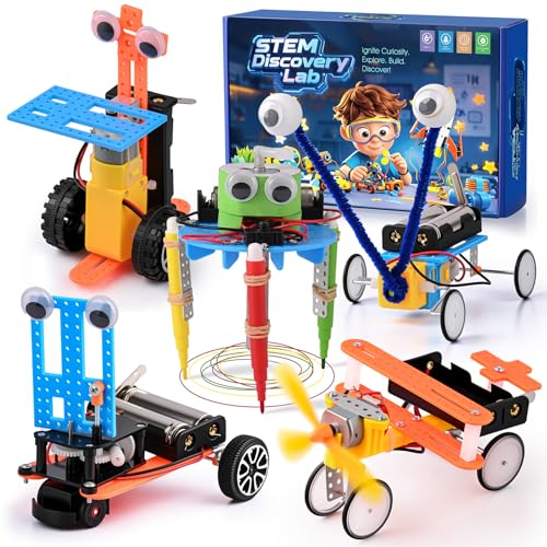 Da Vinci's DIY Construction Toy STEM Kits for Kids Ages 6-12, Science Kits for Kids,DIY STEM Gifts Toys for 6 7 8 9 10 11 12 13 Year...