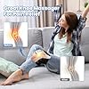 ZHIXJIA Knee Massager with Heat, 3-in-1 Smart Portable, 3 Vibration Modes and 3 Heating Levels LED Vitality Joints Knee Massager, Gift for Men and Women, White #5