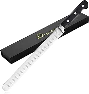 Brisket Slicing Knife - 11-inch Ultra Sharp Stainless Steel Carving Knife for Meats, Roasts, Fruits, and Vegetables
