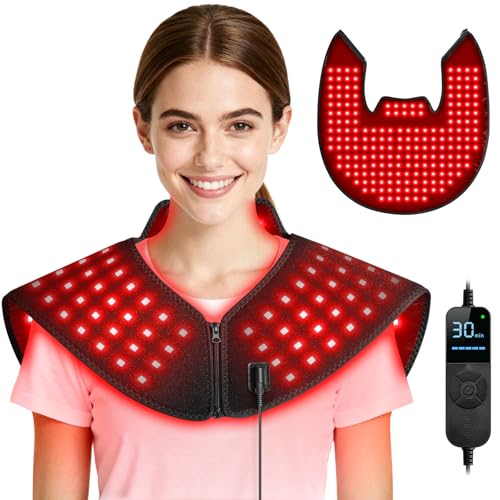 Viconor 194-LED Red Light Therapy Neck Massager