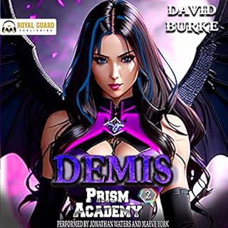 Prism Academy- Demis Audiolibro Por David Burke arte de portada