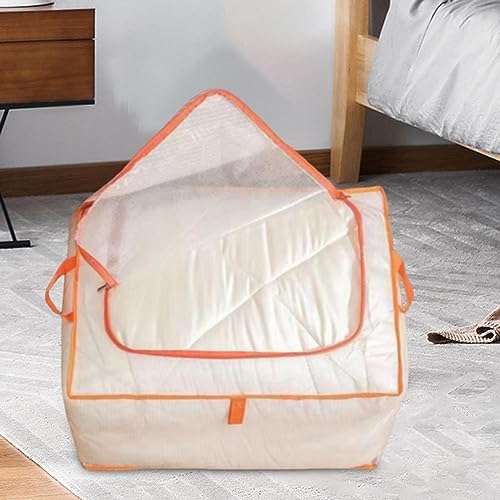 Bolsa de almacenamiento de edredones transpirable para ropa de cama sin espacio 6