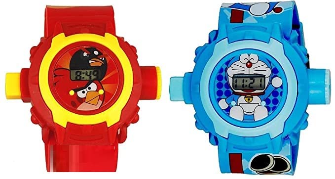 Digital Dial Kids Boys 24 Images Projector Watch with Silicone Band, Combo Pack of 2 - SBP-1050 (B09KPXWFYB) Amazon Price History, Amazon Price Tracker