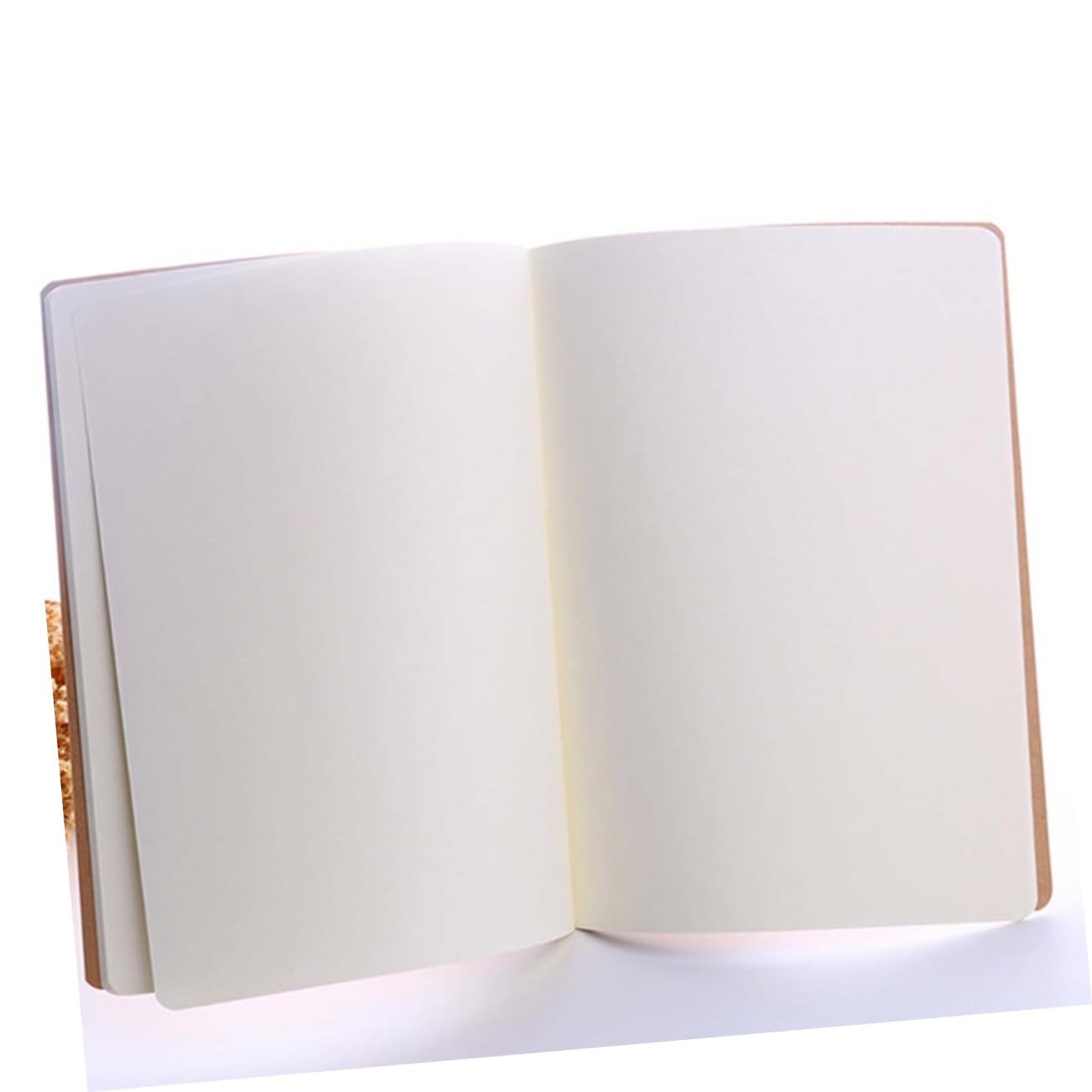 Quaderno Bianco A6 in Carta Kraft, 18 Pezzi, per Scrivere e Disegnare | Circa 30 Pagine, Interno senza Righe, Diario da Viaggio e Scrittura Creativa