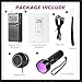 Dunzy Ghost Hunting Equipment Kit,Spirit Ghost Hunting Equipment Communication Include 1 Paranormal Radio 1 Speaker and LED UV Flashlight,Paranormal Research Tool Portable Detector(Retro Style)