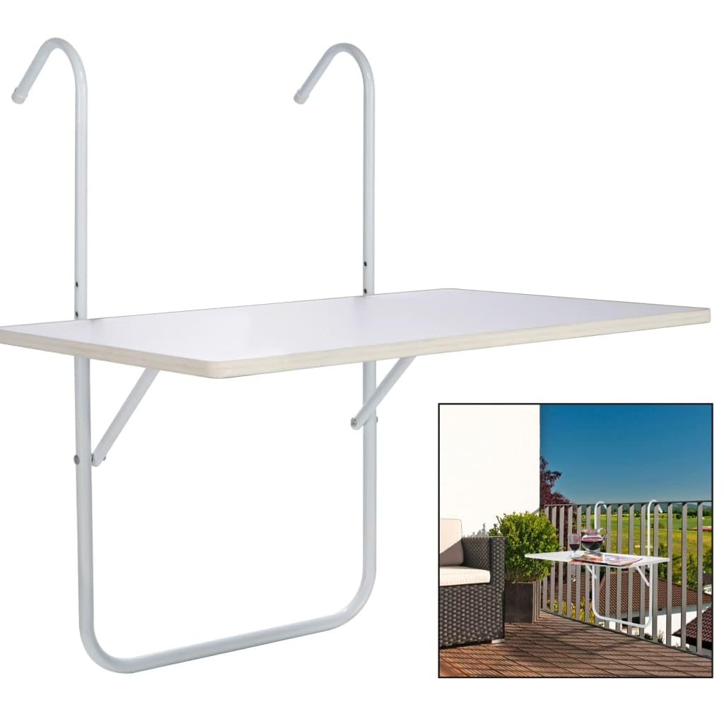 Mesa de balcón aprox. 60 x 40 cm