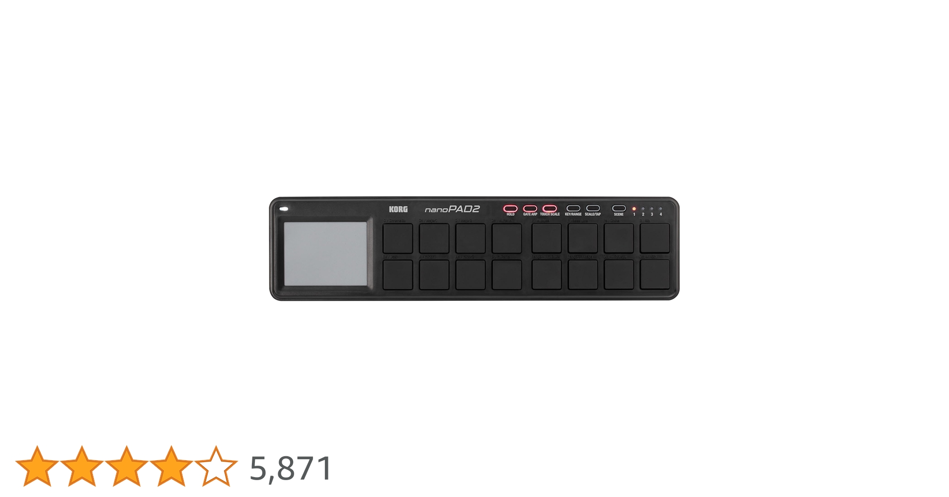 【新品未開封】 KORG nanoPAD2 Korg nanoPAD 2 black – United States