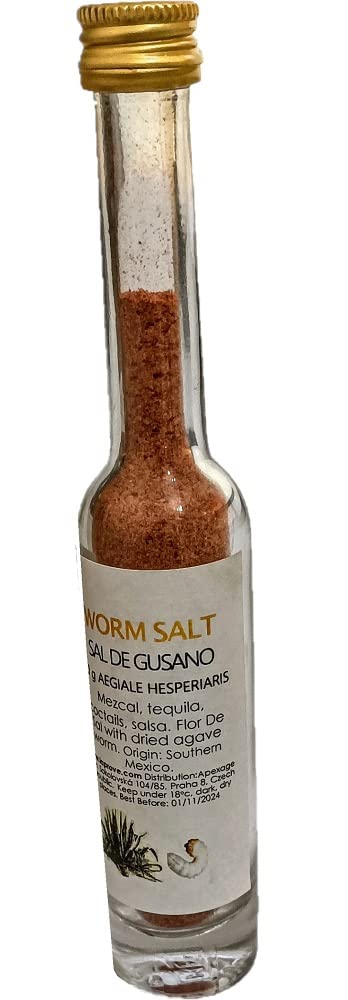 Mexican salt from dried worms Sal de Gusano for Mezcal and Tequila 30g