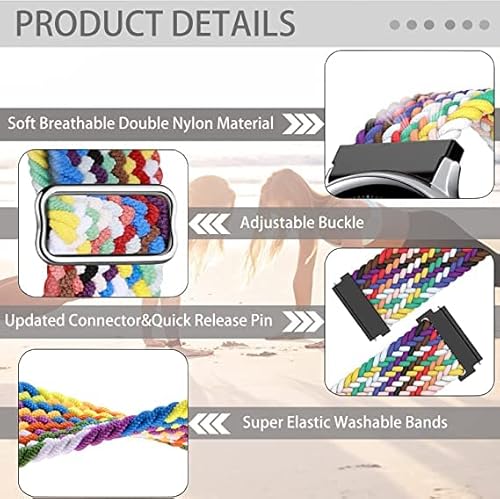 BRLYYO Cinturino per Galaxy Watch 46mm, Cinturino