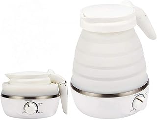 Bouilloire Électrique Voyage en Silicone Rétractable Pliable 0.6L