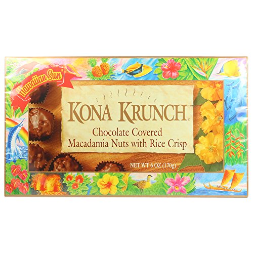 Hawaiian Sun Kona Krunch Chocolate Macadamia Nut Candies (6 Boxes) image 4