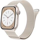 MARGE PLUS Compatible with Apple Watch Band 38mm 40mm 41mm 42mm 44mm 45mm 46mm 49mm Women Men, Stainless Steel Mesh Loop Magnetic Clasp Replacement for iWatch Series 11 10 9 8 7 6 5 4 SE3 SE2 Ultra 3