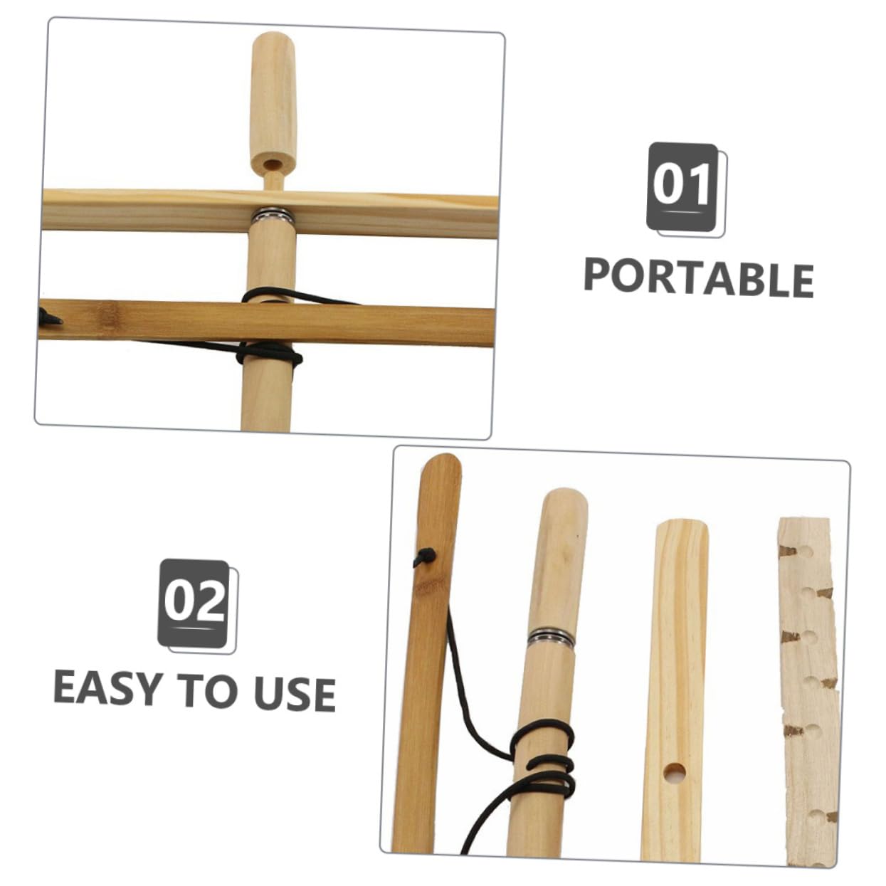 BESPORTBLE 5sätze Outdoor Feuerstarter Natürliche Holzfeuerzeuge Für Camping Survival Tragbar Einfach Zu Bedienen Für Outdoor-aktivitäten Wie Wandern Und Angeln