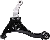 Vista 286 de Detroit Axle - 4 brazos de control de extremo delantero para Nissan Frontier Xterra 2000-2004 Brazos de control inferior y superior con rótulas