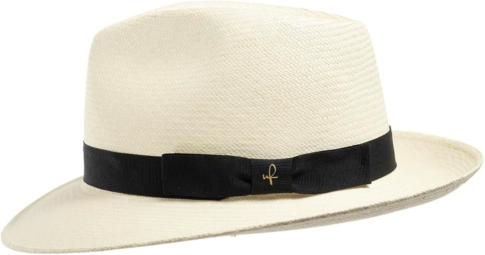 Genuine Havana Retro Panama Straw Hat Classic Lightweight