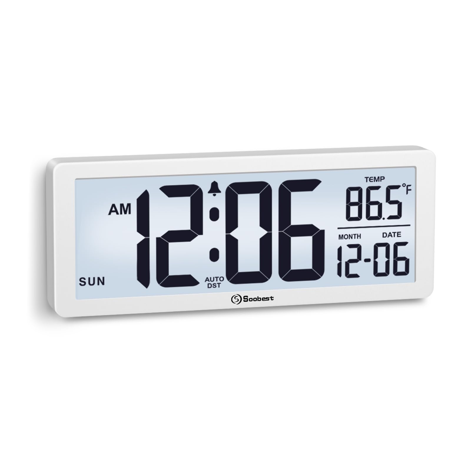 Photo 1 of Soobest 8.5" Digital Wall Clock