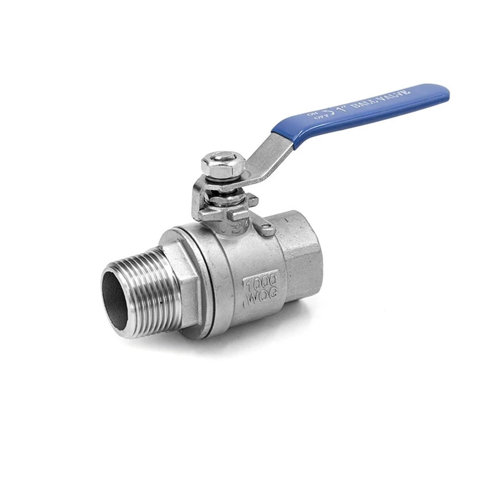 Vanne mécanique en acier inoxydable 304 robuste avec filetage BSPT