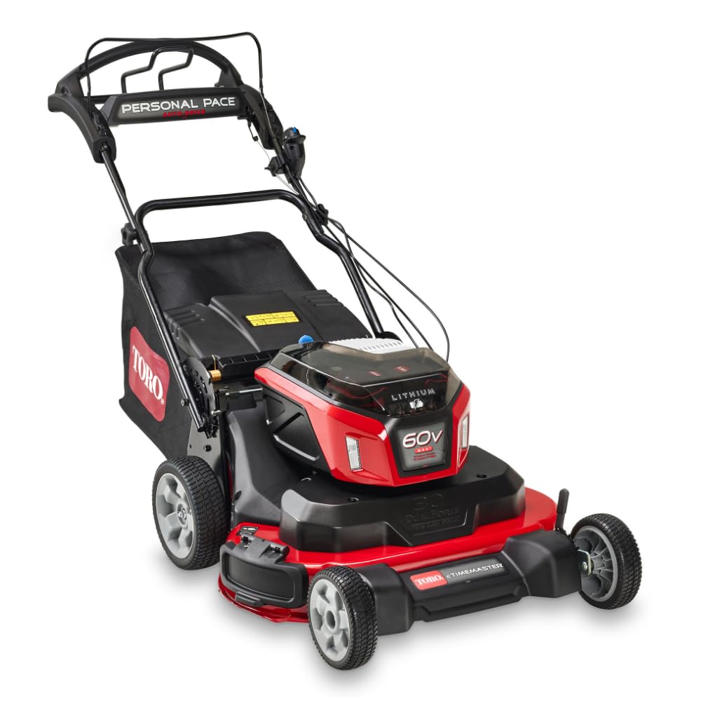 Toro 60V MAX* 30 in. eTimeMaster® Personal Pace® Lawn Mower - Battery/Charger Not Included - Detailed View