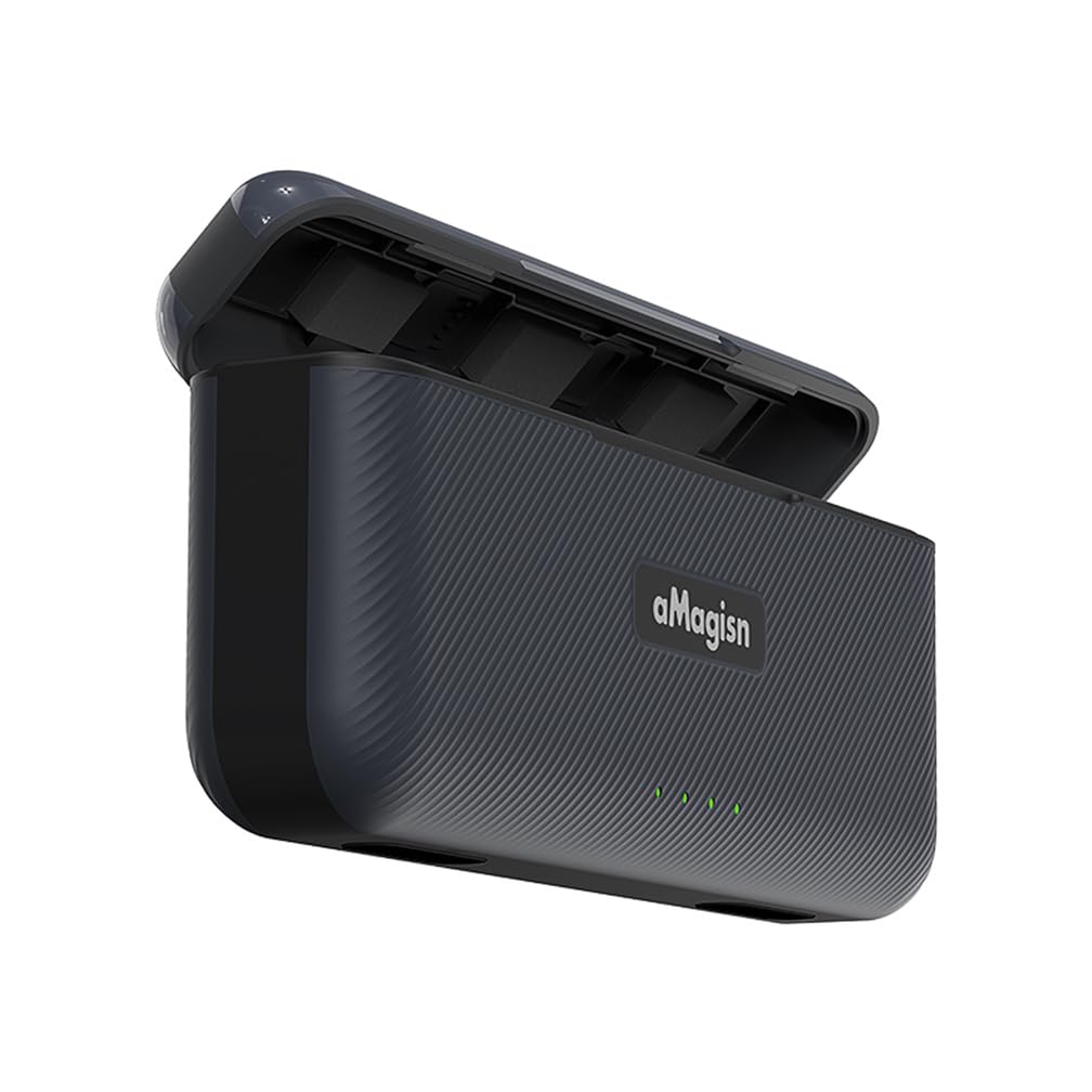 SYMIK Insta 360 Ace Pro 2 Chargeur de batterie, écran OLED 24 W, étui de charge SYMIK Insta 360 Ace Pro 2 Chargeur de batterie, écran OLED 24 W, étui de charge