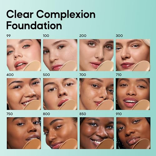 Almay Clear Complexion Foundation, Oil-Free Makeup for Acne-Prone Skin, 1 fl oz - image 9