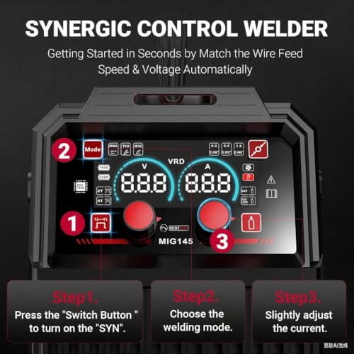BESTMIG 145A 4-in-1 Welder