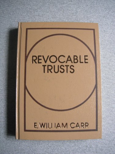 Revocable trusts 0137806019 Book Cover
