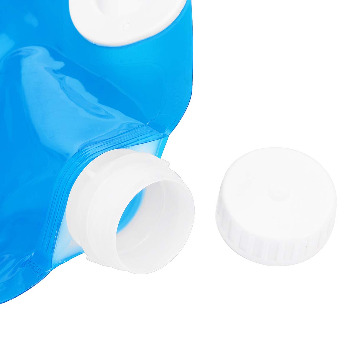 Bidon D’eau Pliable 5 L Avec Robinet Et Poignée Livdouyu – Réutilisable, Alimentaire, Pour Camping, Rando, Urgences