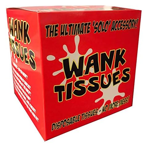 Laughing FOX Products Wank Tissues - Funny Novelty Gifts for Men or Woman Cover